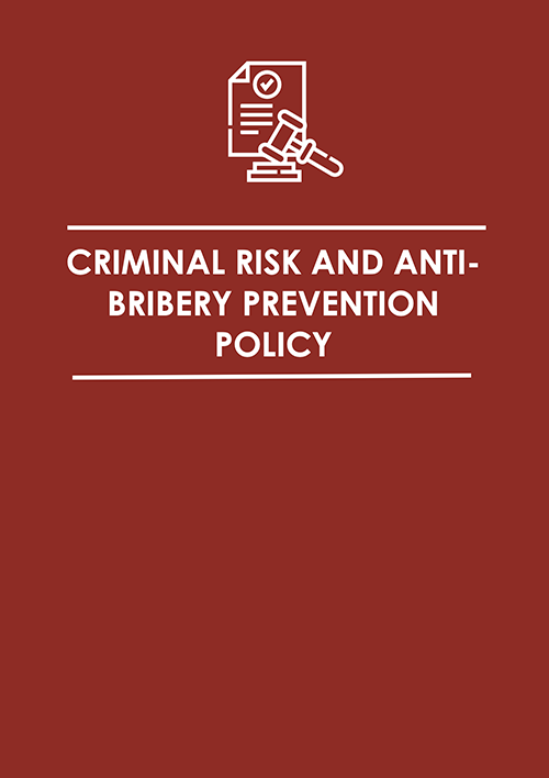 Criminal risk and anti-bribery prevention policy